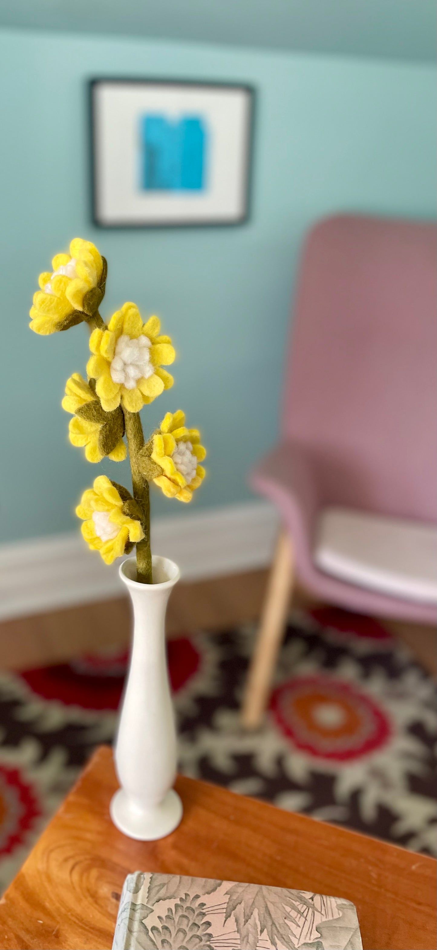 Aster - Yellow/White