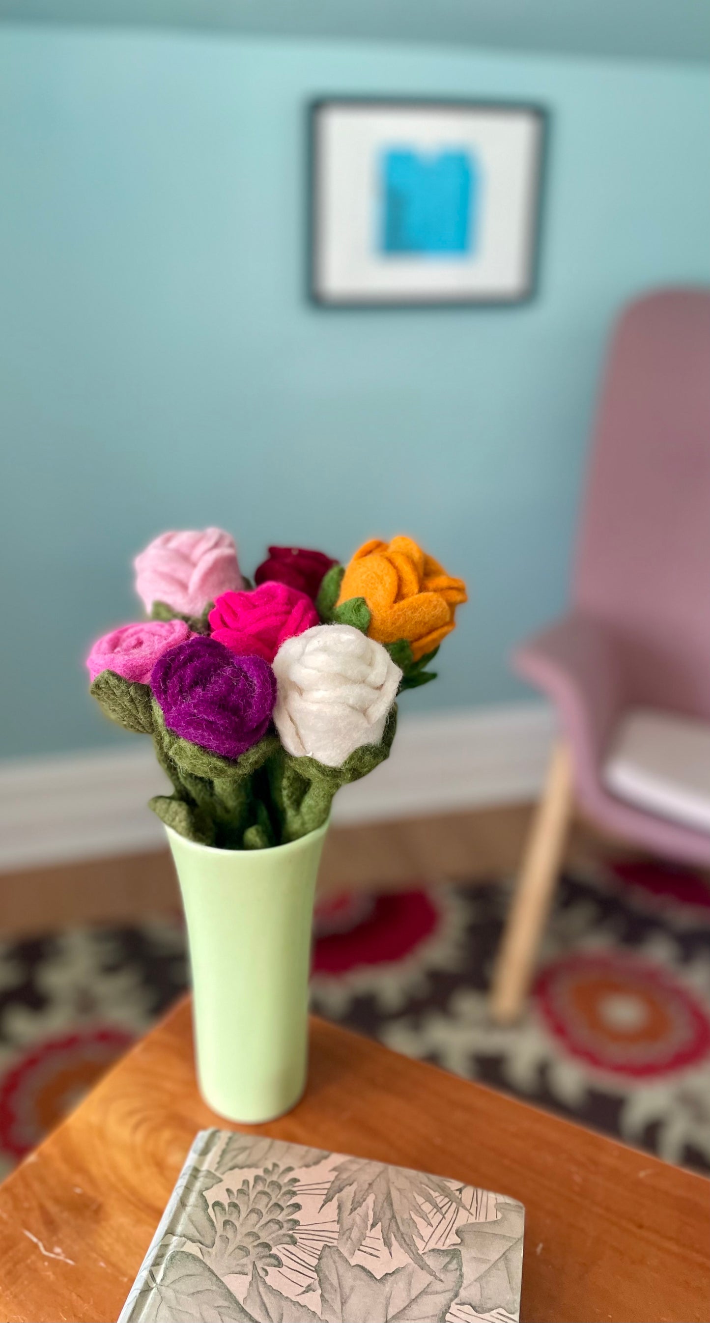 Large Rose - Dark Purple
