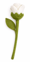 Large Rose - White